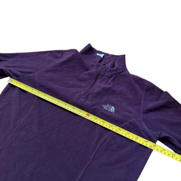 The North Face Women Fleece 1/4 Zip Pullover TKA 100 Size Large - Picture 6 of 6